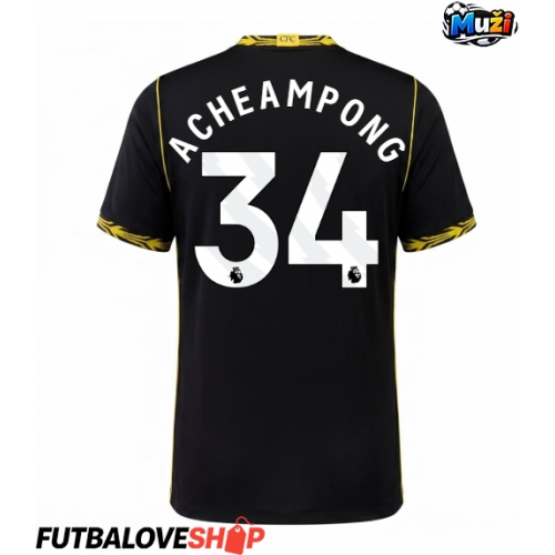 Dres Chelsea Josh Acheampong #34 Preč 2026-27 Krátky Rukáv